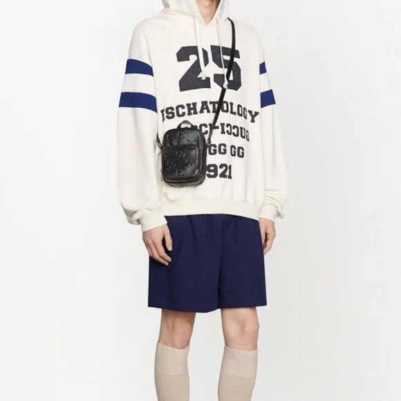 Gucci GG Embossed Bag Mini Black- Men's - Picture 3 of 4